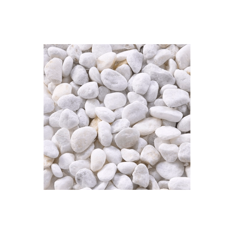 Crystal White (carrara) Grind 8-16  16-25   25-40 mm